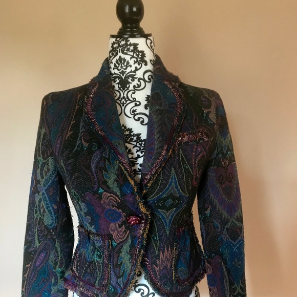 The Limited Jackets & Blazers - THE LIMITED BROCADE BLAZER